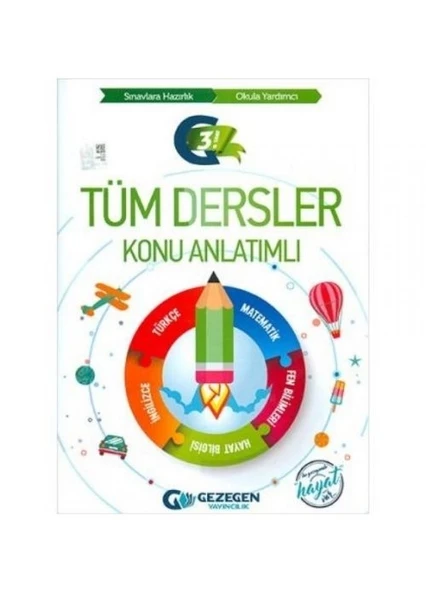 Gezegen Yayıncılık 3. Sınıf Tüm Dersler Konu Anlatımlı ürün görseli 1