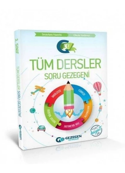 Gezegen Yayıncılık 3. Sınıf Tüm Dersler Soru Gezegeni ürün görseli 1