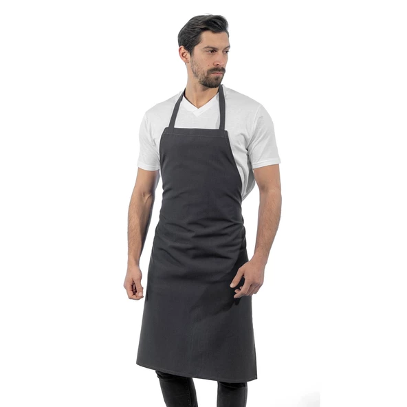 Şensel, Ön Önlük, Gri, Boyundan Askılı -93E1031- Restoran-Garson ürün görseli 1