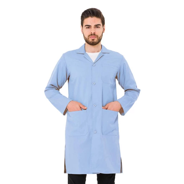 Şensel, Erkek Önlük, Açık Mavi -94E140- Eczacı, Öğretmen, Doktor ürün görseli 1
