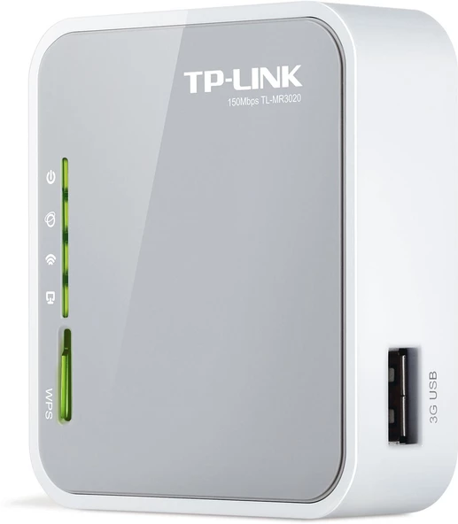 TP-LINK 3000Mbps Taşınabilir 3G N Router TL-MR3020 ürün görseli 1