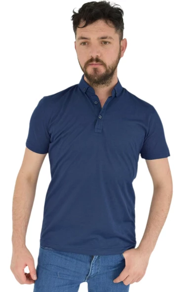 Erkek Polo Yaka Tişört R2180 BGL-ST02787 ürün görseli 1