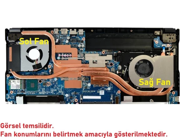 Monster Abra A5 V16.3.2 Serisi Notebook Fan - Ver.V1 (Sağ Fan) ürün görseli 1
