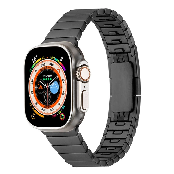 Apple Watch 44mm Zore KRD-82 Metal Kordon ürün görseli 1