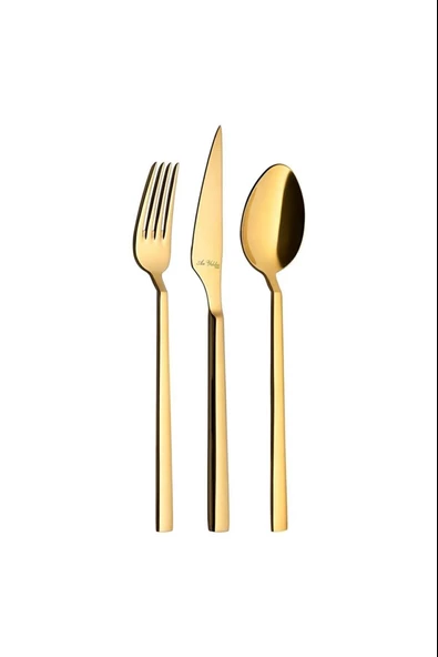 Aryıldız 84 Parça Vogue Gold Pvd Çatal Kaşık Bıçak Takımı ürün görseli 1
