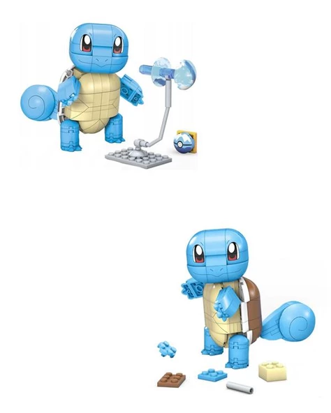 Mega Construx Pokemon Figürler Squirtle GYH00 - Resim 2