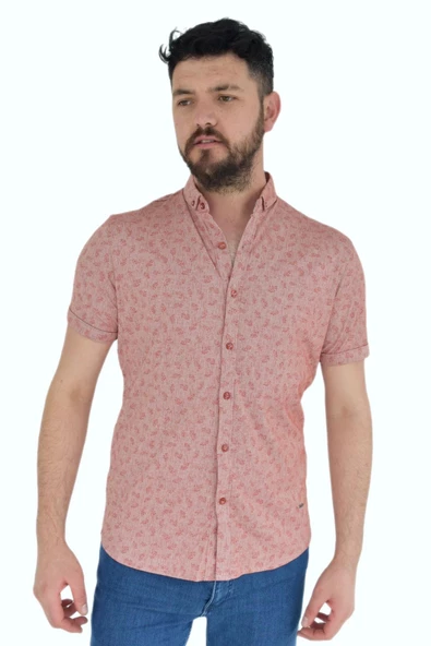 Erkek Dügmeli Polo Yaka Tişört R4270 BGL-ST02772 ürün görseli 1