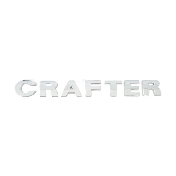 VW Crafter 2006-2013 Arka Bagaj Kapağı CRAFTER Yazısı 2E3853687 ürün görseli 1