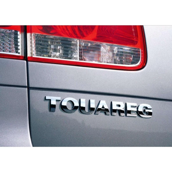 VW Touareg 2003-2007 Arka Bagaj Kapağı TOUAREG Yazısı 7L6853687 ürün görseli 1