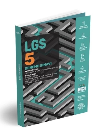 Tammat Yayıncılık 8. Sınıf LGS 5 Deneme ürün görseli 1