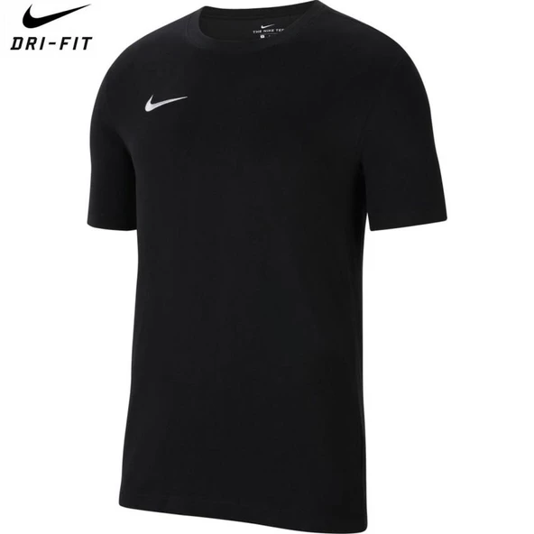 Nike Dri-Fit Park20 Ss Tee Erkek Siyah Futbol Tişört CW6952-010 ürün görseli 1