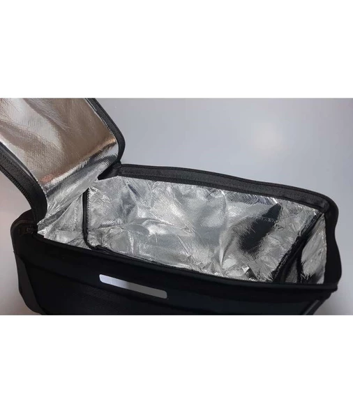 PROCYCLE ARKA BAGAJ TERMAL ÇANTA PC-410 GRİ - Resim 4