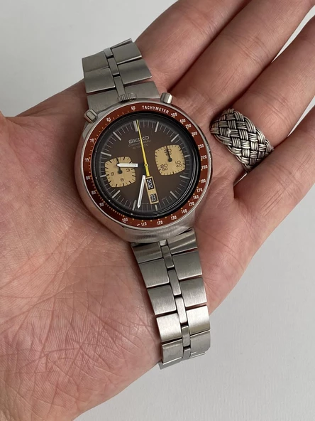 Seiko Bullhead 44mm Çelik Kordon Erkek Kol Saati 6138-0040 2.El ürün görseli 1
