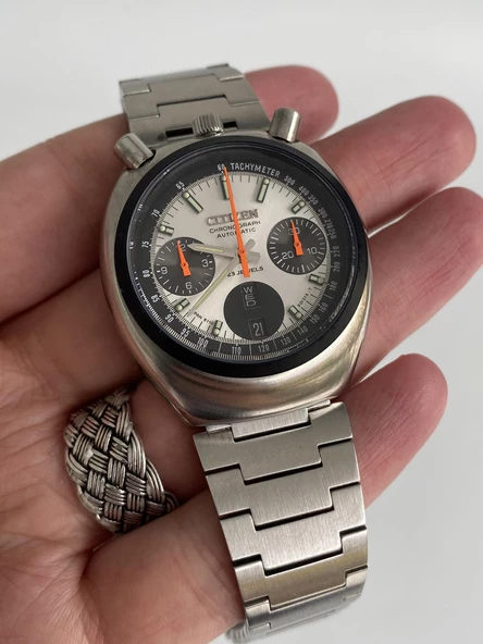 Citizen Bullhead 38mm Çelik Kordon Erkek Kol Saati 67-9143 2.El ürün görseli 1