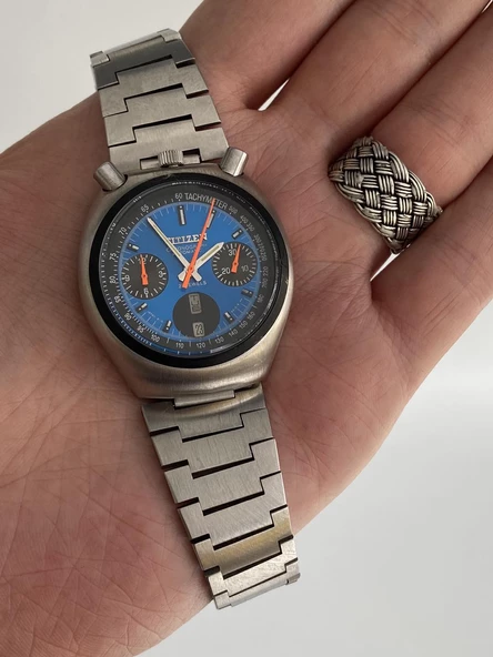 PTTAVM: Citizen Bullhead 38mm Çelik Kordon Erkek Kol Saati 67-9143