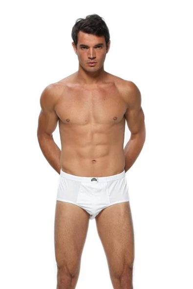 Gümüş İç Giyim Erkek Slip Pamuklu Külot 6 Lı Paket ürün görseli 1
