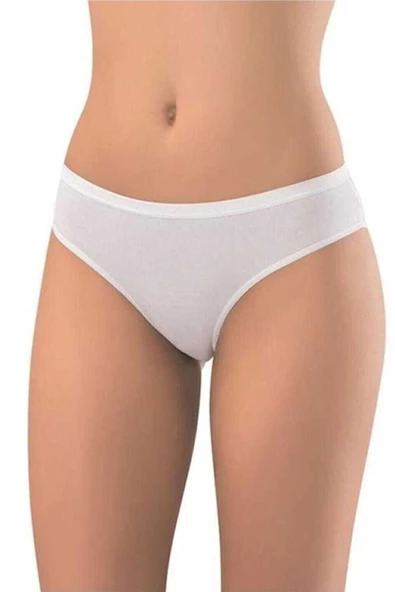 5li Kadın Yüksek Bel Bikini Külot Yarım Bato İz Yapmaz İç Çamaşır ürün görseli 1