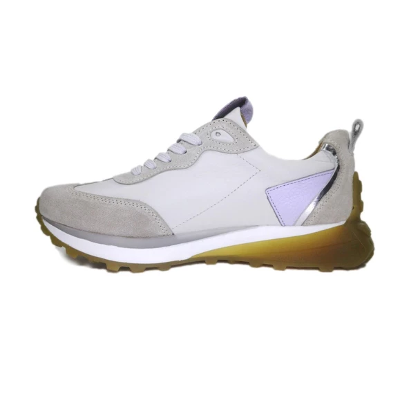 Janestt Kadın Deri Sneaker 113-2931 - Resim 3