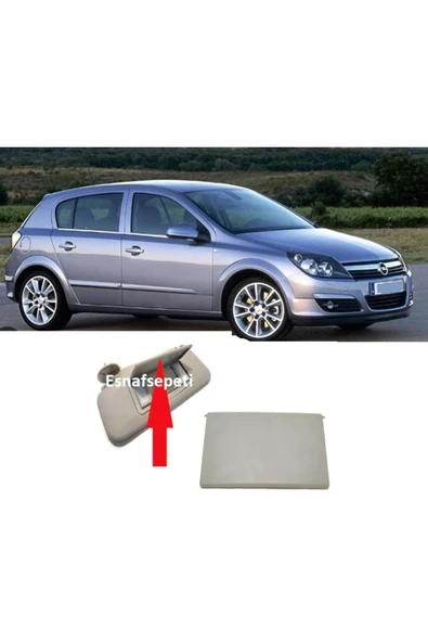 Opel Astra H Güneşlik Makyaj Aynası Kapağı ürün görseli 1