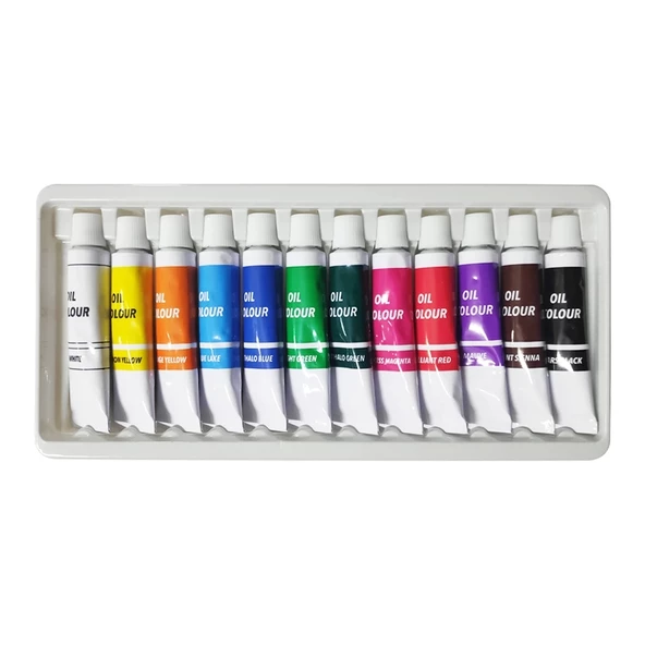 Ekonomik Yağlı Boya Başlangıç Seti 25x35 cm Tuval Seti - Resim 2