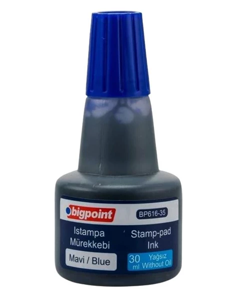Bigpoint Istampa Mürekkebi Mavi 30 ml ürün görseli 1