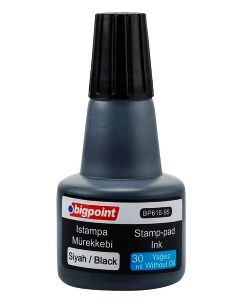 Bigpoint Istampa Mürekkebi Siyah 30 ml ürün görseli 1