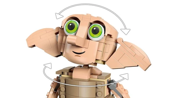 LEGO Harry Potter 76421 Tm Ev Cini Dobby (403 Parça) - Resim 5