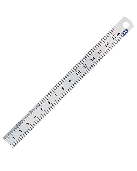 Mas Çelik Cetvel 15 cm 2328 ürün görseli 1