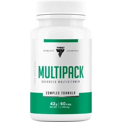 Trec Nutrition Multipack Multi Vitamın Complex Formula 60 Kapsül ürün görseli 1