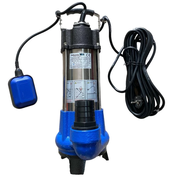 Atlantis FOS10-0,75M Açık Fanlı Foseptik Pompası 1 hp ürün görseli 1