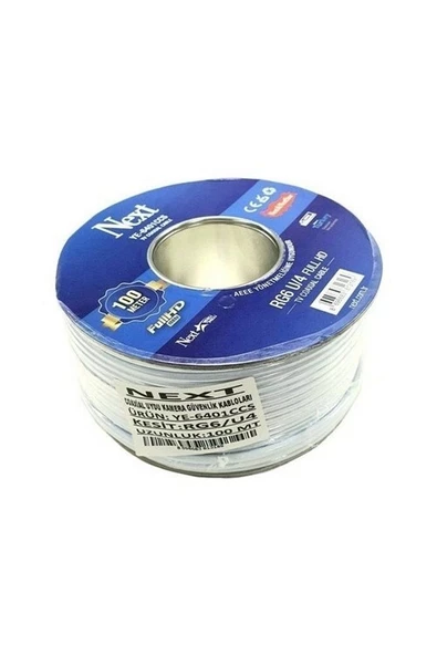 T Ye-6401 Ccs Rg6 U4 Uydu Kablo - Metre NEXT ürün görseli 1