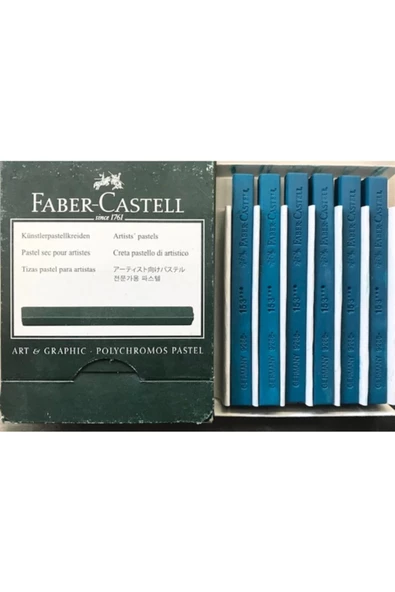 Faber Castell Polychromos Pastel 6 Lı ürün görseli 1