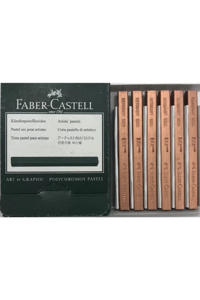 Faber Castell Polychromos Pastel 6 Lı ürün görseli 1