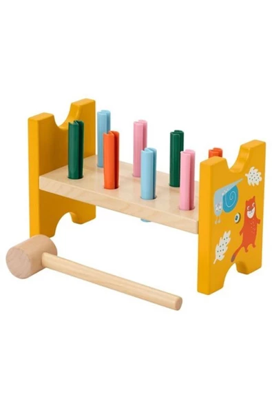 IKEA Uppsta Çocuk Eğitici Çekiç Bloğu Oyuncak ürün görseli 1
