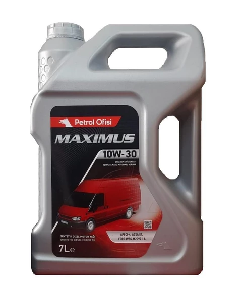 Petrol Ofisi Maximus 10w-30 7 lt Motor Yağı ( 2025) ürün görseli 1