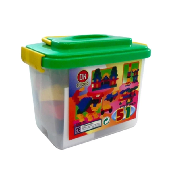 OK Eğitici Jumbo Blok 51 Parça (Kutulu) ürün görseli 1