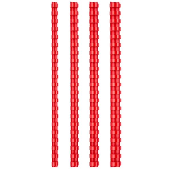 Bigpoint Plastik Spiral 6 mm Kırmızı 100'lü Kutu ürün görseli 1