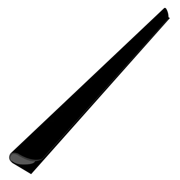 Bigpoint Oval Profil(Sırtlık) 6 mm Siyah 100'lü Kutu ürün görseli 1