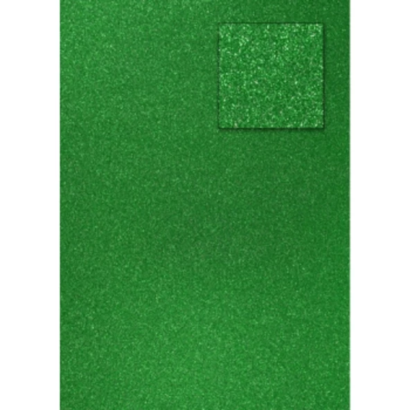 Bigpoint Simli Karton 50x70cm Yeşil 10'lu Poşet - Resim 2