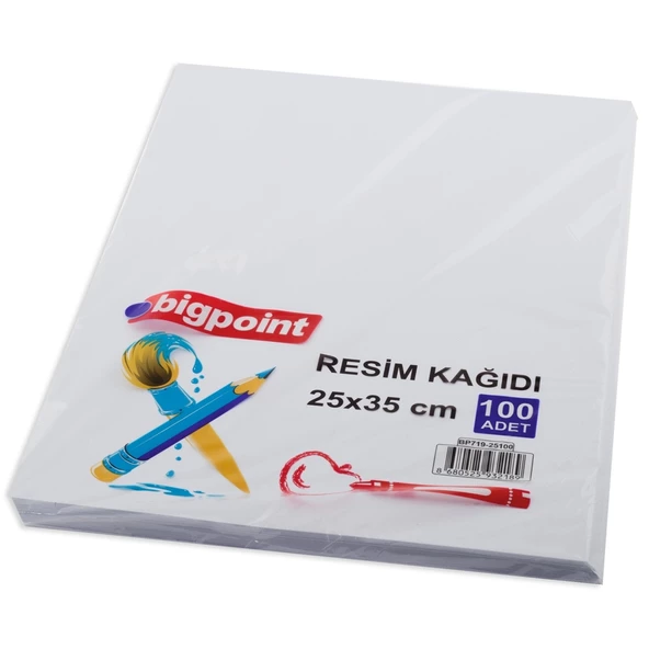 Bigpoint 120 Gram Resim Kağıdı 25x35cm 100'lü Paket ürün görseli 1