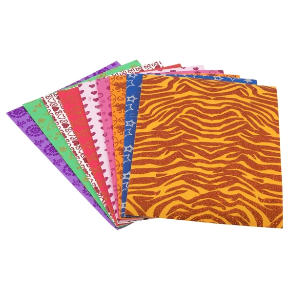 Bigpoint Simli Baskılı Eva 20x30cm Karışık 10'lu Paket ürün görseli 1