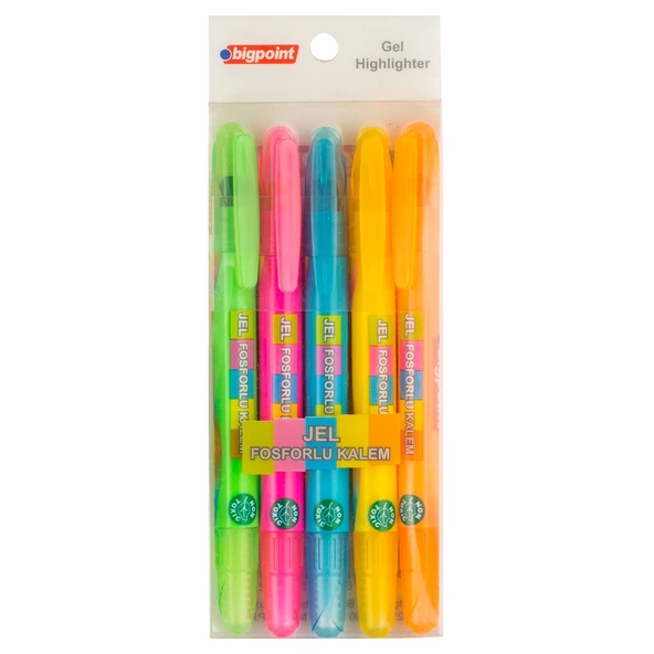 Bigpoint Jel Mum Boya Fosforlu 5 Renk ürün görseli 1