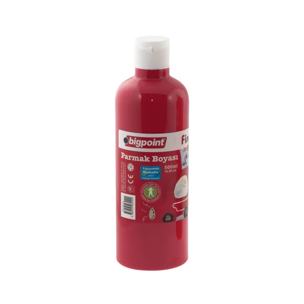 Bigpoint Parmak Boyası 500 ml Kırmızı ürün görseli 1