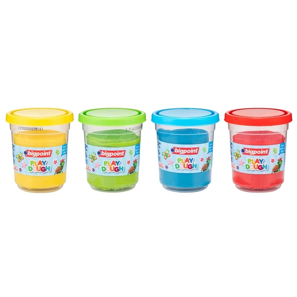 Bigpoint Oyun Hamuru 4'lü Set 480 Gram - Resim 2