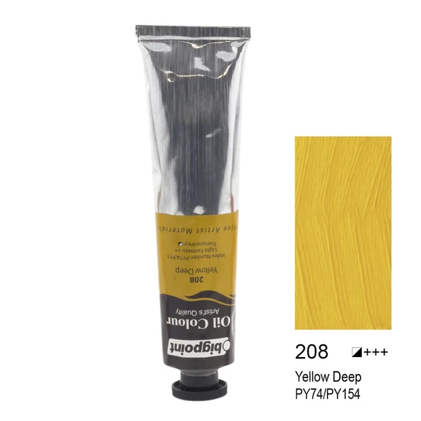 Bigpoint Yağlı Boya 200 ml Yellow Deep 208 ürün görseli 1