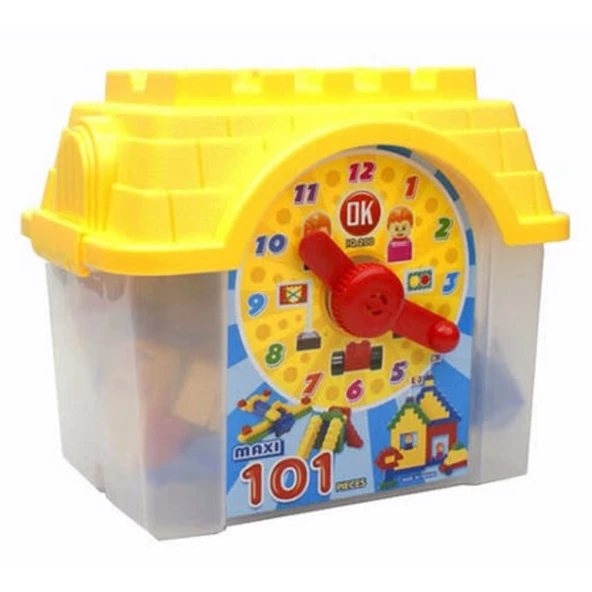 OK Eğitici Jumbo Blok 101 Parça (Kutulu) ürün görseli 1