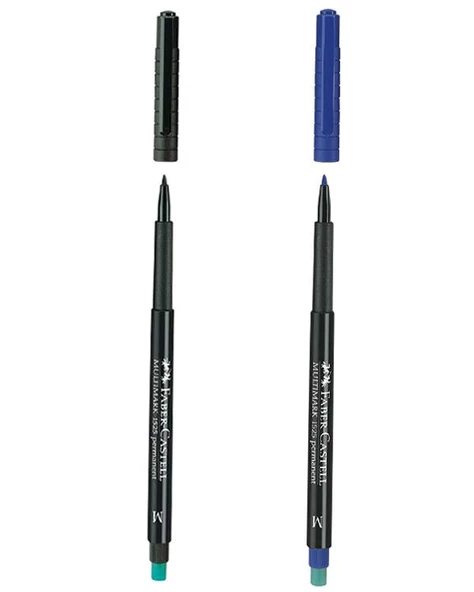 Faber Castell Multimark Permanent Asetat Kalemi M 2li Set ürün görseli 1