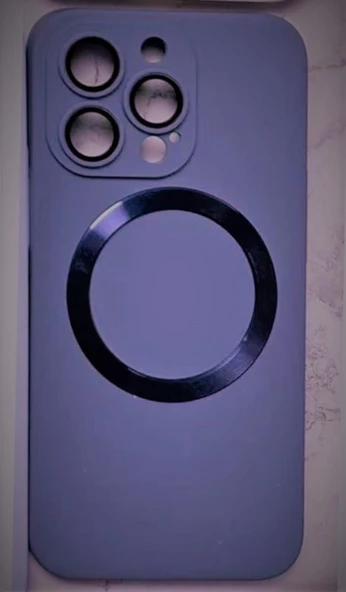 İphone 13 Pro Max Slim Sert Magsafe Özellikli Kapak - Resim 4