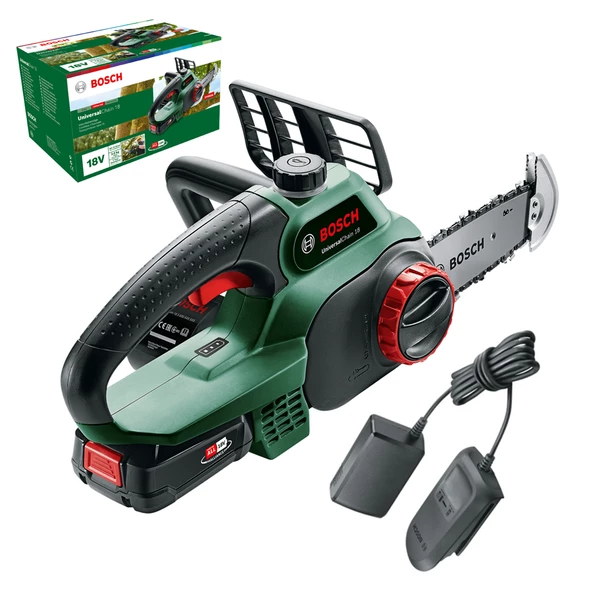 Bosch Universalchain 18 Akülü Zincirli Ağaç Kesme Makinesi 2,5Ah Tek Akü - 06008b8000 ürün görseli 1