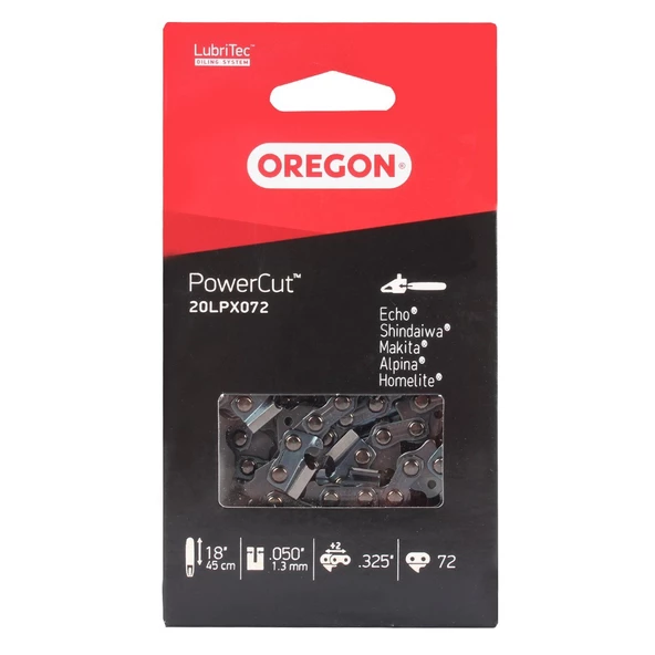 Oregon Kesik Zincir 36 Diş 3/25 Köşe Kutu 20Lpx072E - 130255 ürün görseli 1